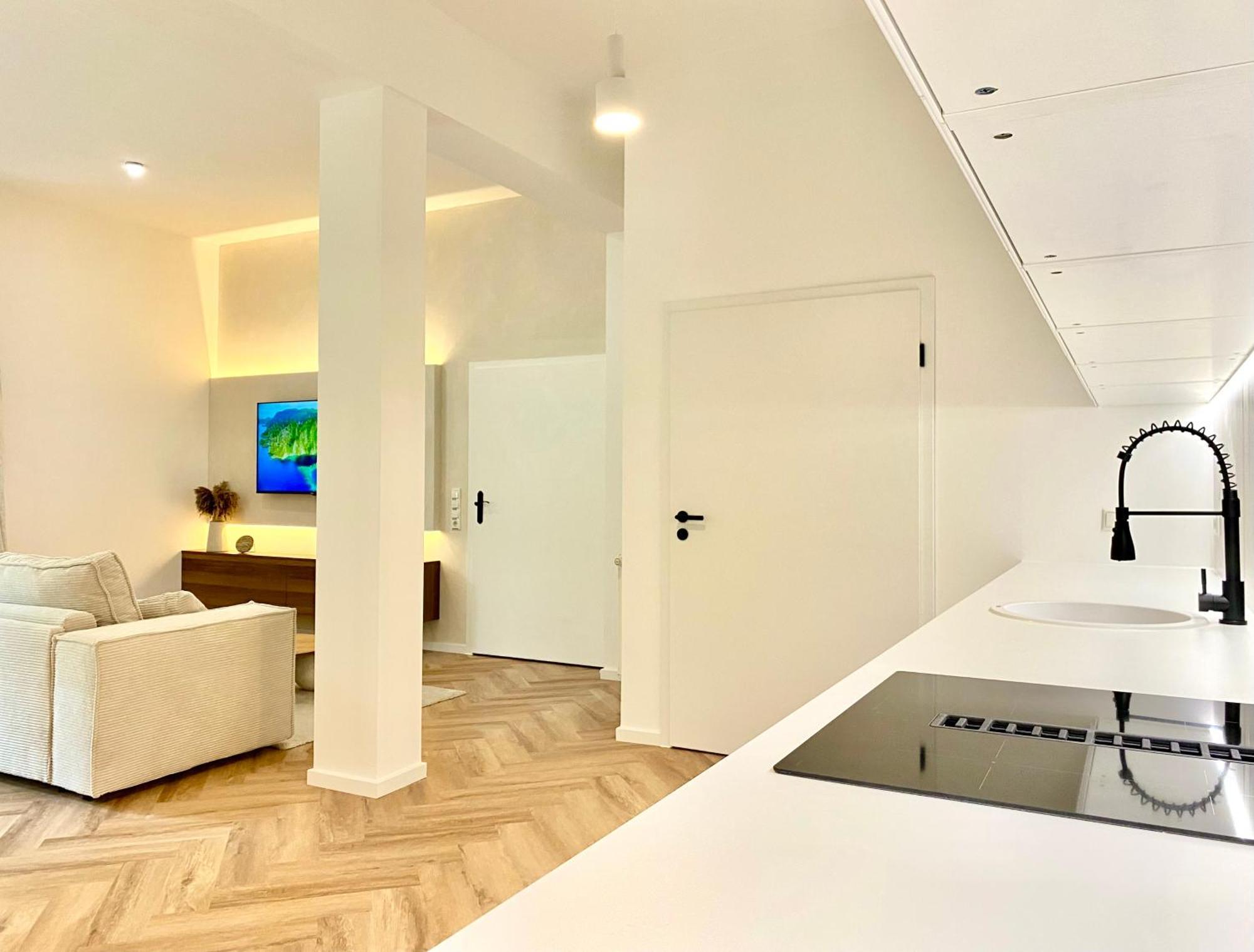 Loft Am Lech I Rollstuhlgerecht I Tiefgarage I Kueche I Terrasse Apartment ฟุสเซ่น ภายนอก รูปภาพ